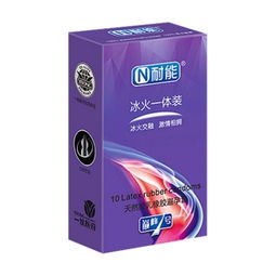 耐能冰火系列 冰火一体装的计生用品新体验